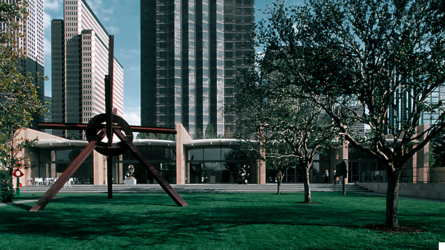 El Centro de Escultura Nasher: Arte al Aire Libre