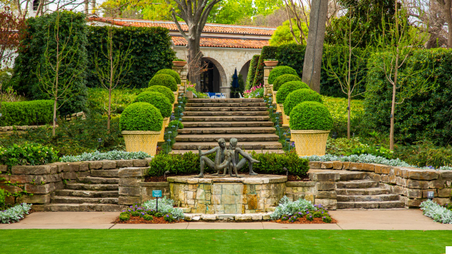 El Jardín Botánico de Dallas: Belleza Natural